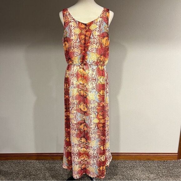 Olsenboye Colorful Snake Print Split Skirt
Dress size L Large - Picture 7 of 14